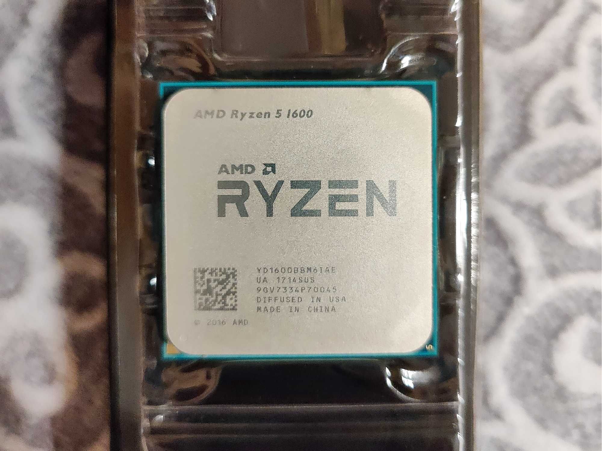 Procesor Ryzen 5 1600 + Cooler Wraith Spire