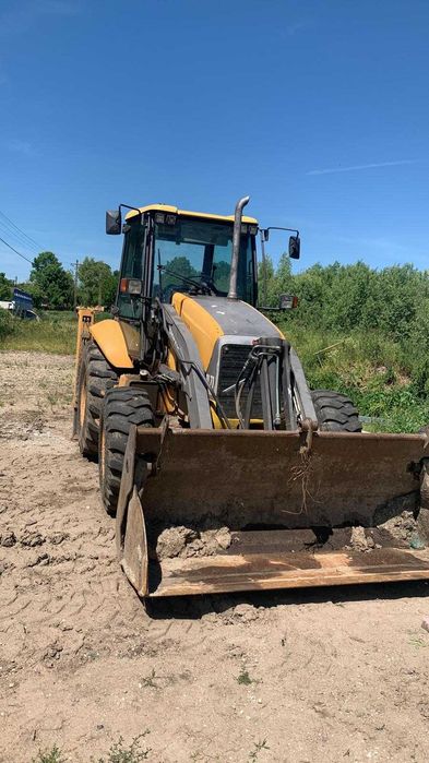 Excavator Liebherr R926 LC Litronic brat lung si Buldoexcav VOLVO BL71