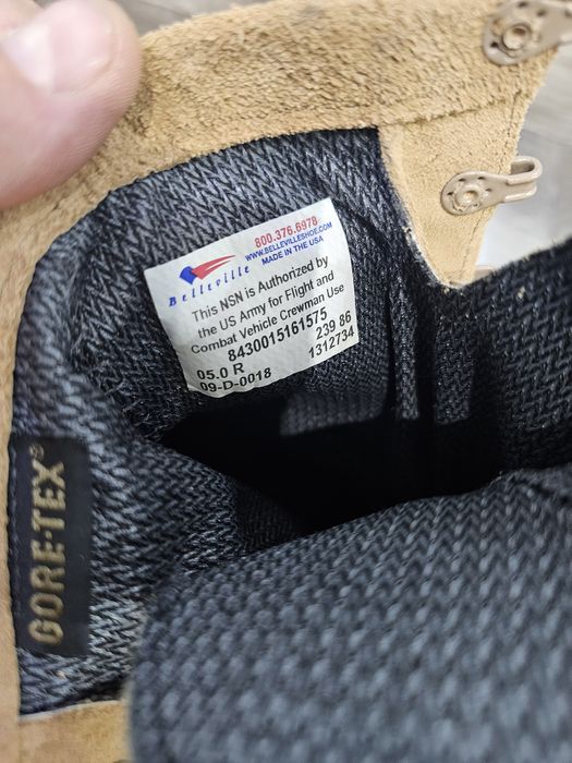 Bocanci militari Belleville nr 38, dimensiune talpic 24,5-25  cm.