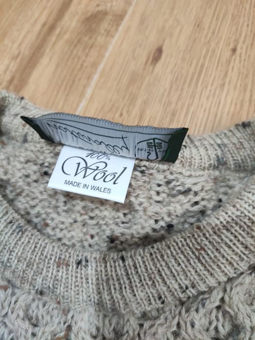 Pulover din lână British Wool marimea XL