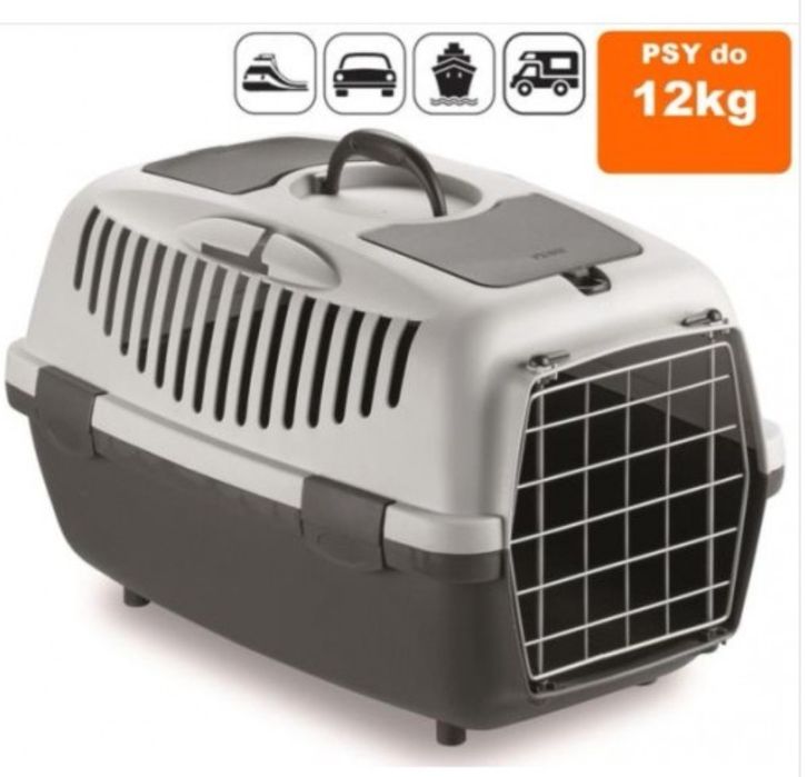 Cusca cu roti transport Gulliver si cutie mare pt animale mari