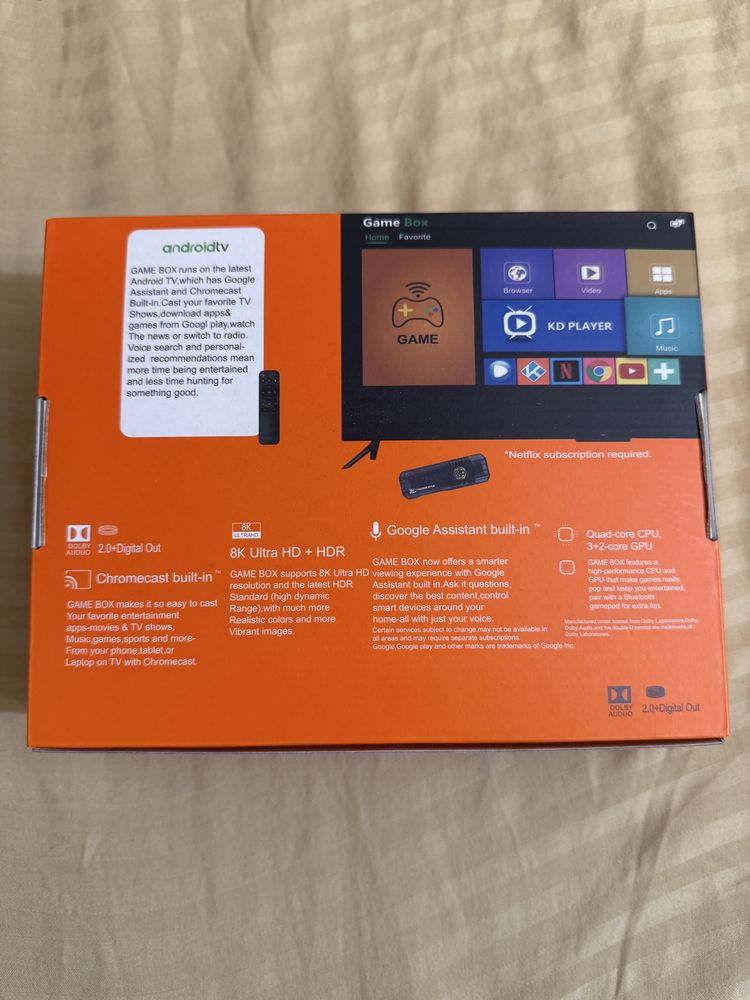 Android tv stick + Game box