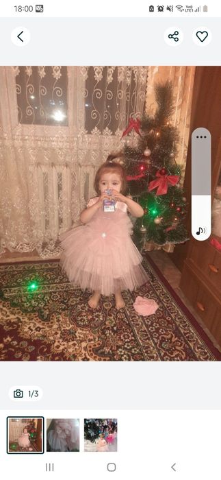 Нарядное платье для девочки  

Продам шикарное нежно-ро