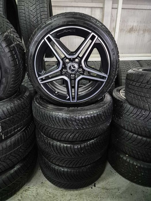 Vând jante Mercedes C ,A-class R 18 cu anvelope