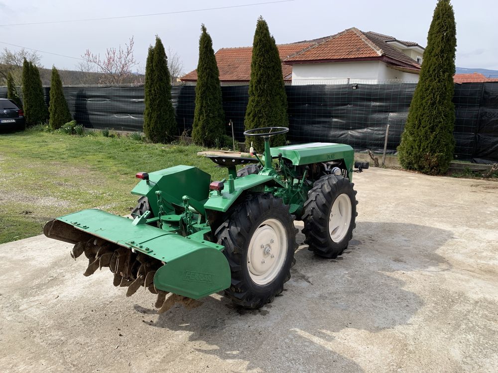 Motocultor tractoraș 4x4 diesel Ferrari 2 pistoane