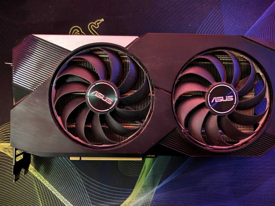 Продаётся Видеокарта RTX 3070 ASUS DUAL 8Gb