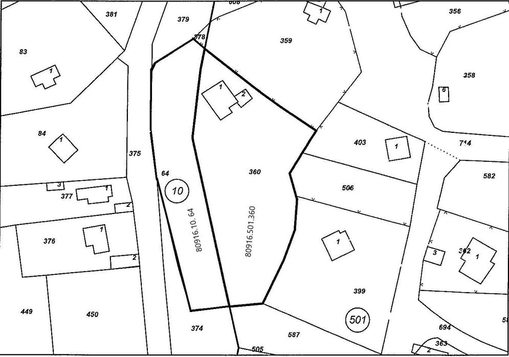 Продава дворно място в с. Черни Връх