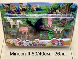 Светещи играчки Майнкрафт Кирка/Меч/Оръжие/Фигурки