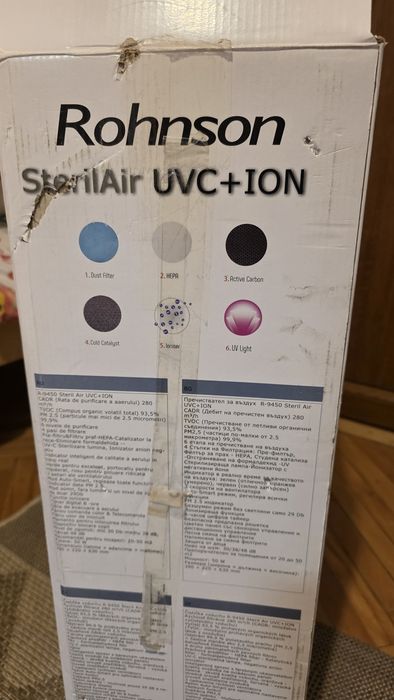 Пречиствател на въздух Rohnson