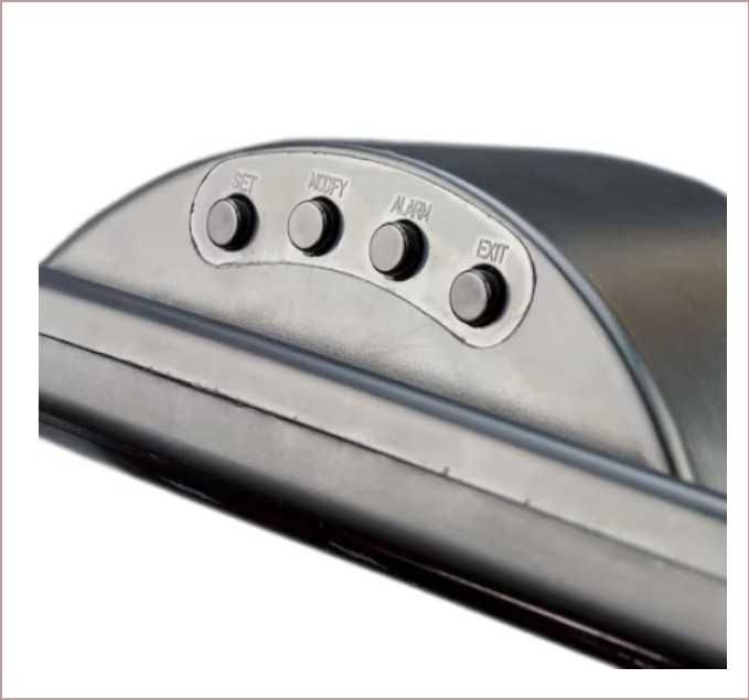 Ceas digital de masa 909A cu LED rosu, alarma calendar si temperatura