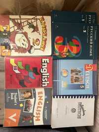 Разные учебные книги  для школьников