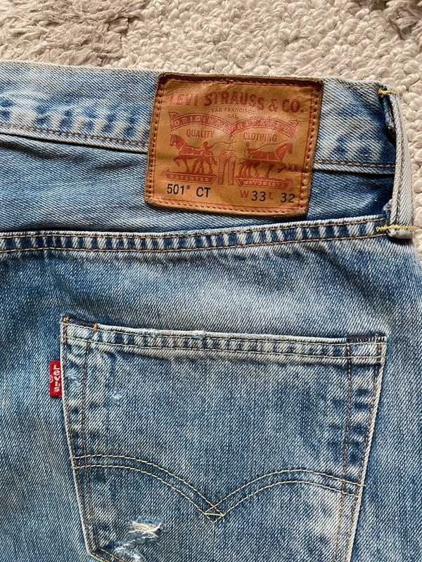 Levi's 501 CT, custom tapered in stare excelenta