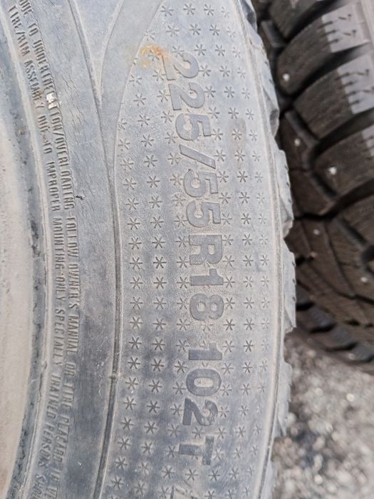 225/55/18 резина зимняя