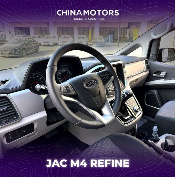 JAC M3 miniven 2025 yil B kategoriyada xaydas boladi benzin tanlamaydi