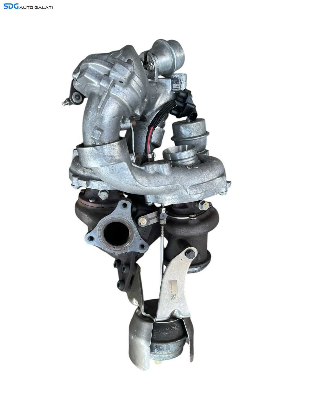 Bi Turbo Turbina Turbosuflanta Biturbo Mercedes Clasa C Class W204 C204 S204 C220 C250 2.2 CDI 2007 - 2014 OM 651 651911 651912 125KW 150KW Cod A6510904180001 A6510904080 A6510902880 [B4099]
