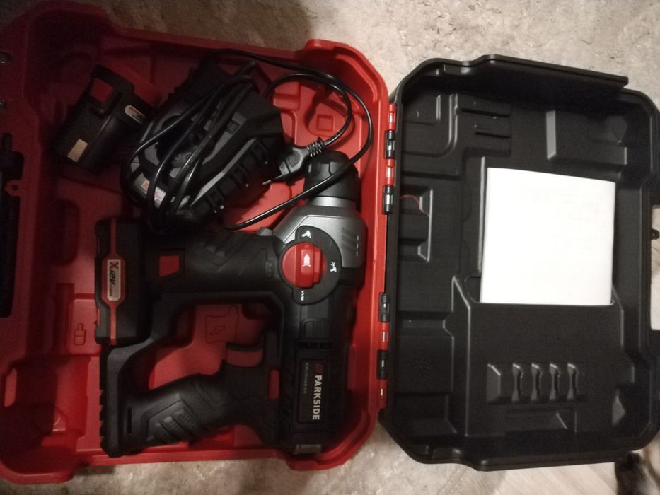 Ciocan Rotopercutor 3 funcții Parkside Brushless