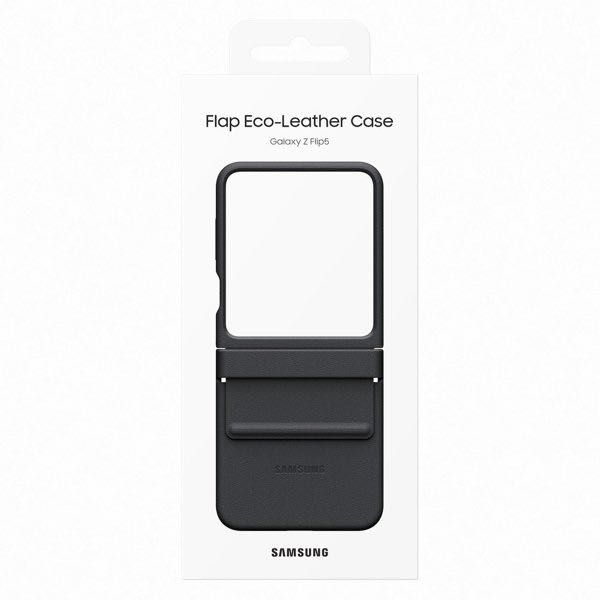 Оригинален калъф от екокожа за Samsung Galaxy Z Flip5