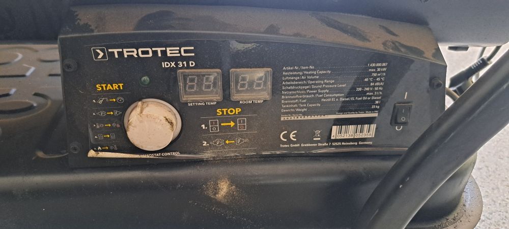 Дизелов калорифер с директно горене