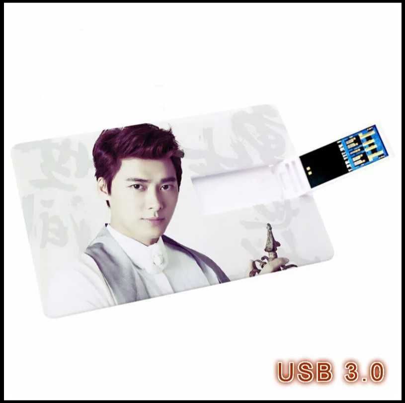 Флешка Визитка Card , 16 ГБ, USB 3.0, белая