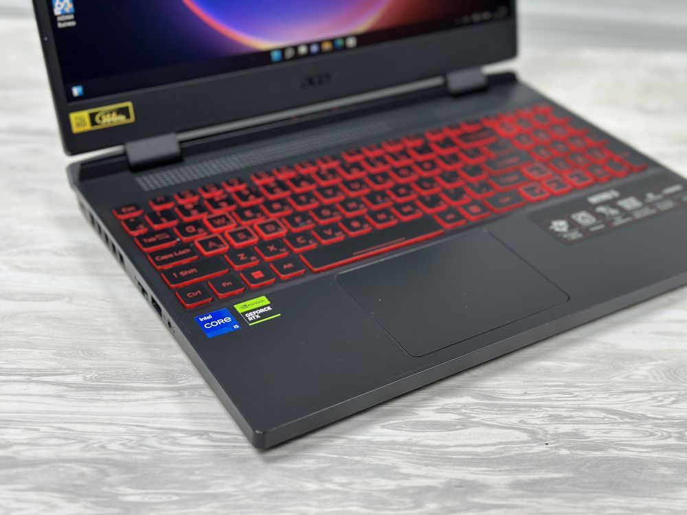 Acer Nitro 5, i5-12450h, озу16, GeForse RTX 3050. Ssd 512 gb