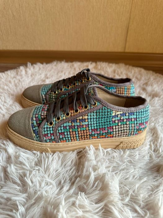 Chanel кецове ест.кожа