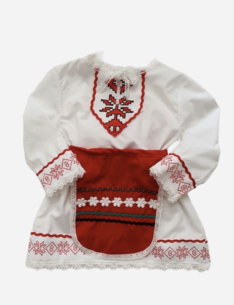 Еднакви рокли за майка и дете с етно мотиви / народни мотиви