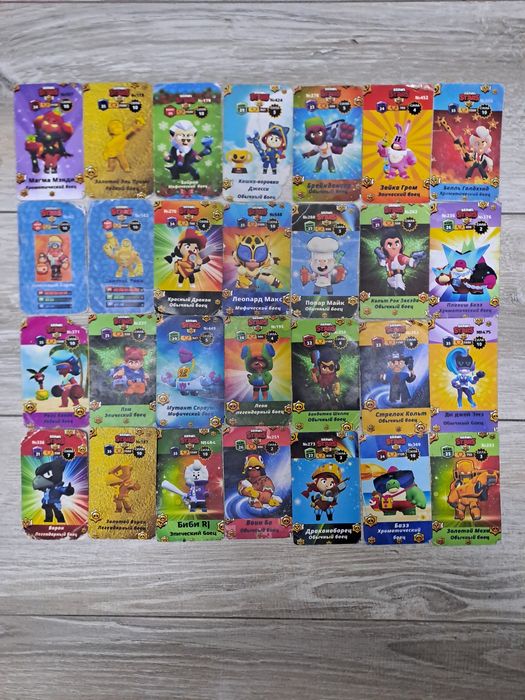 Фишки и карточки