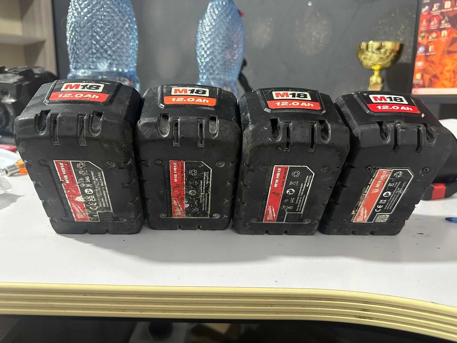 acumulatori baterie milwaukee m18 hb12 12ah amperi perfect functionale