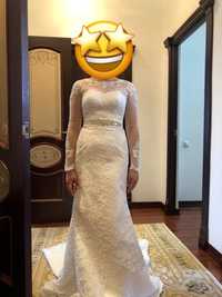Продается свадебное / платье на узату