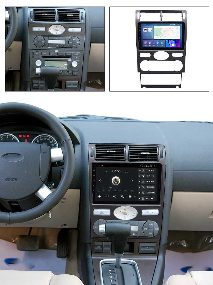 Navigatie Ford Mondeo 3 2000-2007, Android 13, 9INCH, 2GB RAM 32GB ROM