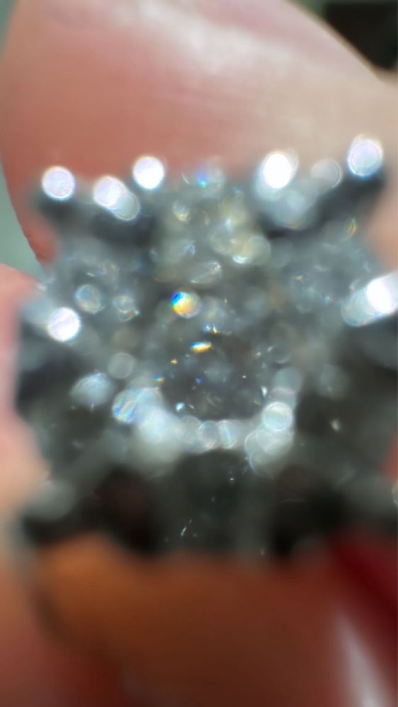 Cercel Diamant VS-S1 0.21 carate, cu CERTIFICAT