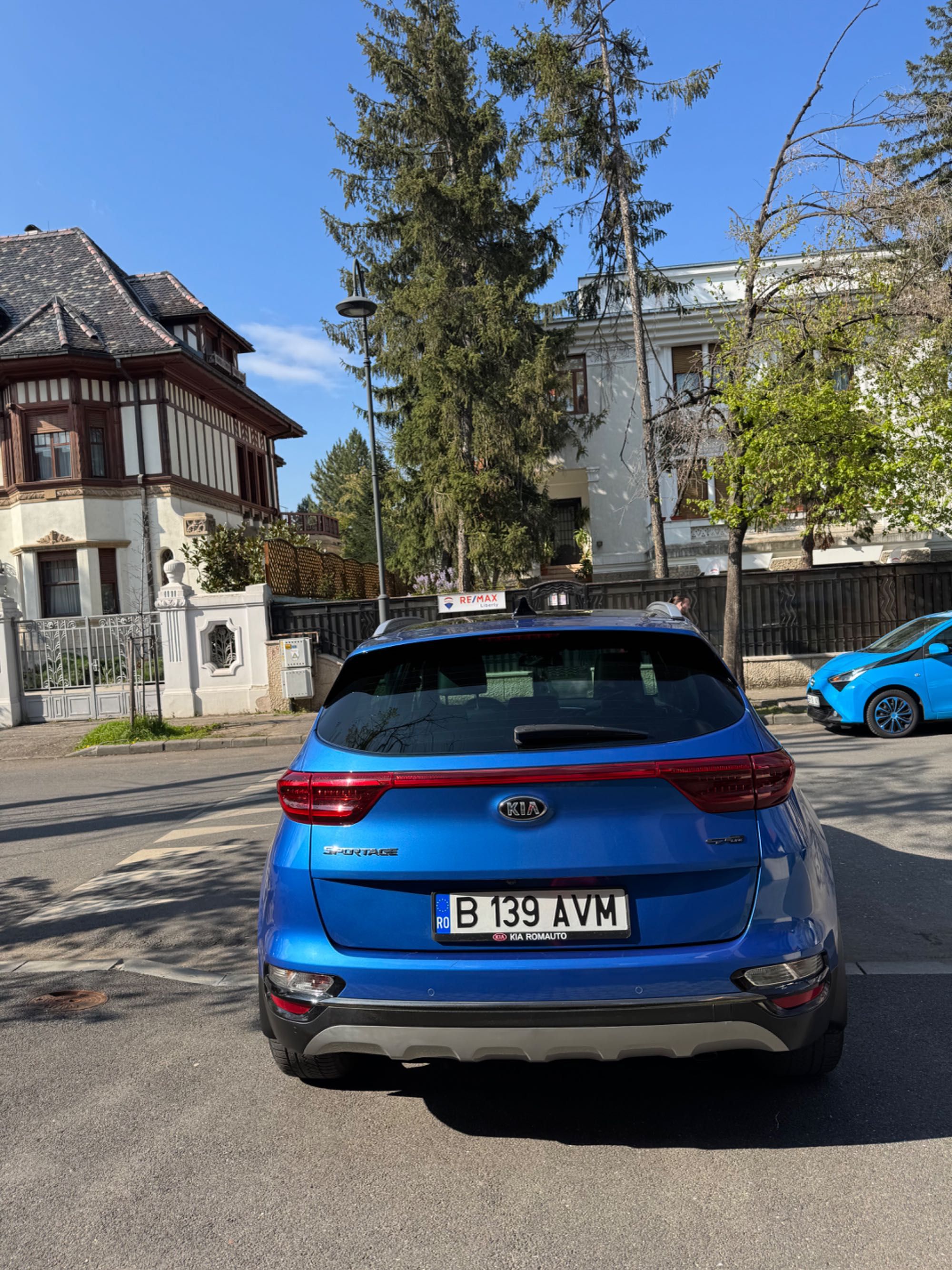 Kia Sportage GT-line albastra