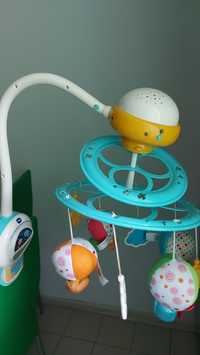 Jucărie muzicala cu lumini de prins la patut pentru bebe