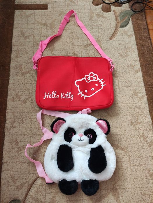 Детски чанти панда и Кити