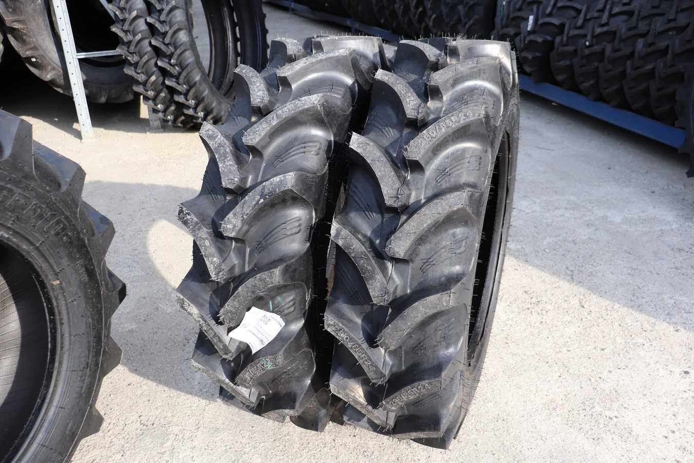 280/85R24 OZKA cauciucuri noi 11.2R24 anvelope radiale tractor fata