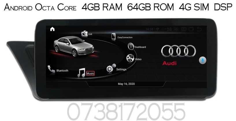 Navigatie Android Audi A5 A4 Q5 MMI 3G GPS Carplay Internet Bluetooth