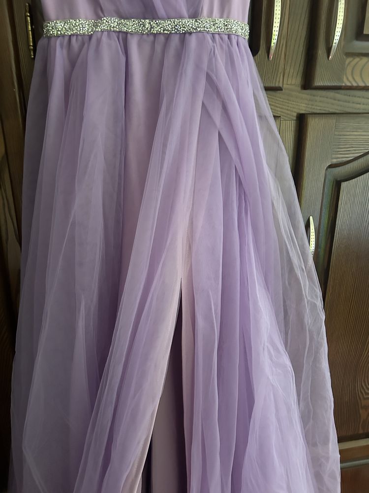 Rochie lunga voguesta lila