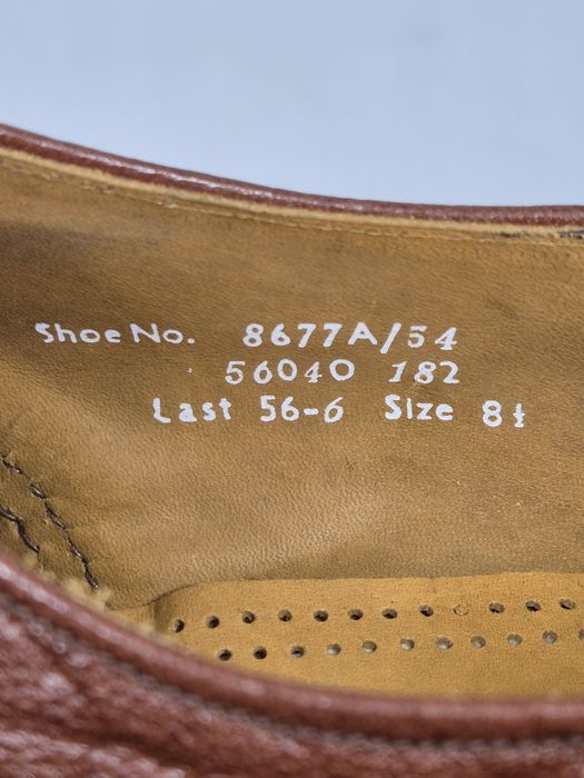 Vintage Loake Dark Brown Camel leather Derbies, UK 8,5/EUR 43