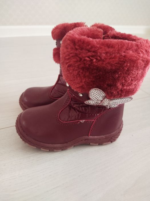 Детские сапоги для девочек, зимние