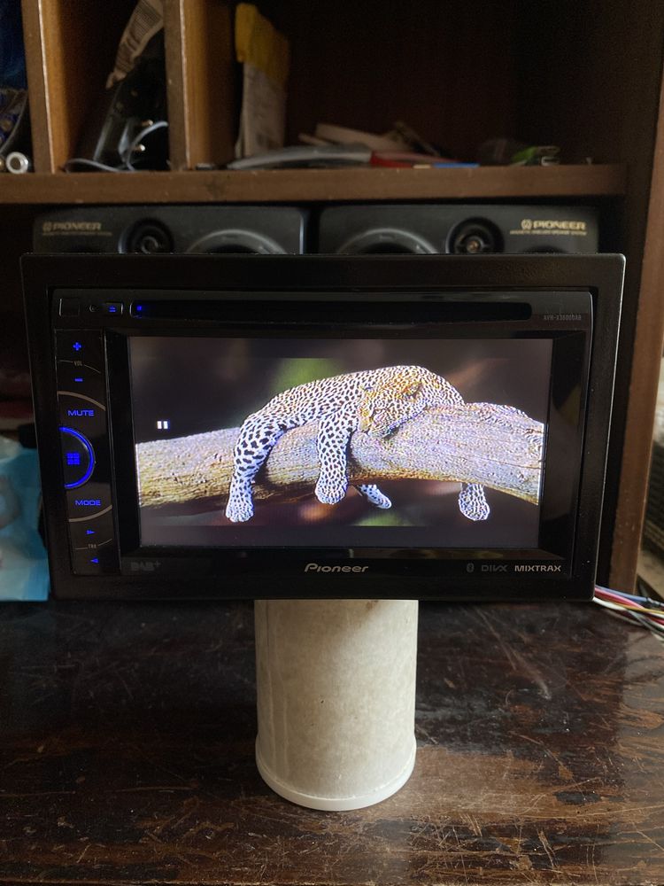 Pioneer AVH-X3600DAB -ТОП!! - 4V RCA - USB Bluetooth CD DVD сд радио