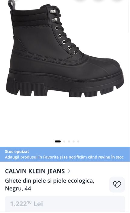 Ghete Calvin Klein 44 noi