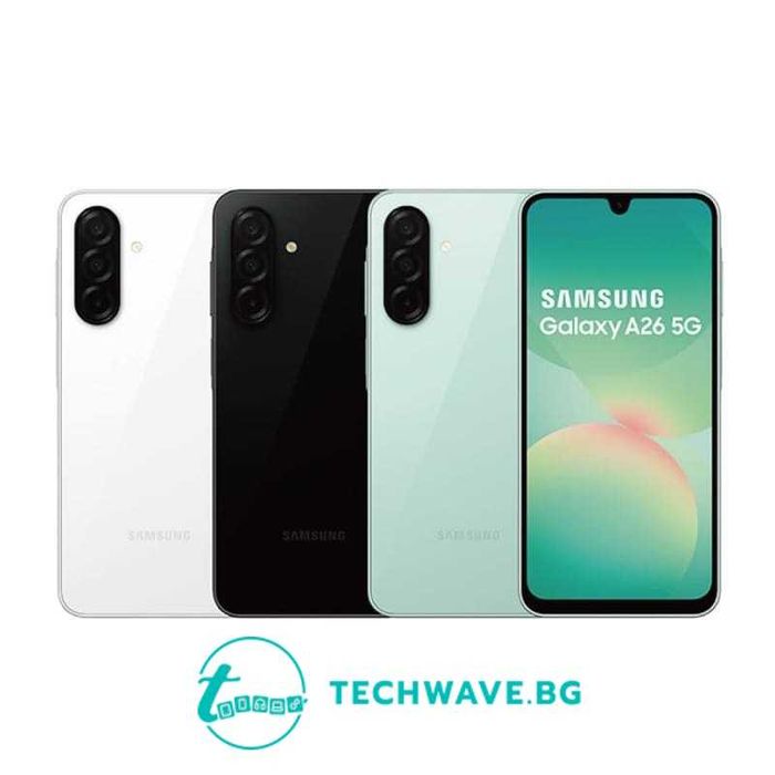 Samsung Galaxy A26 5G 256GB - Black, Mint, White