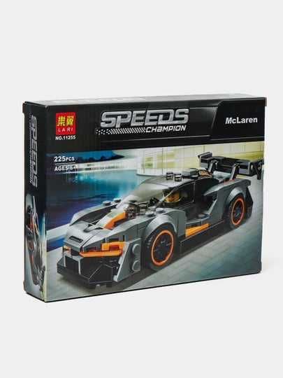 Конструктор лего машинка Lari, McLaren Senna Lego