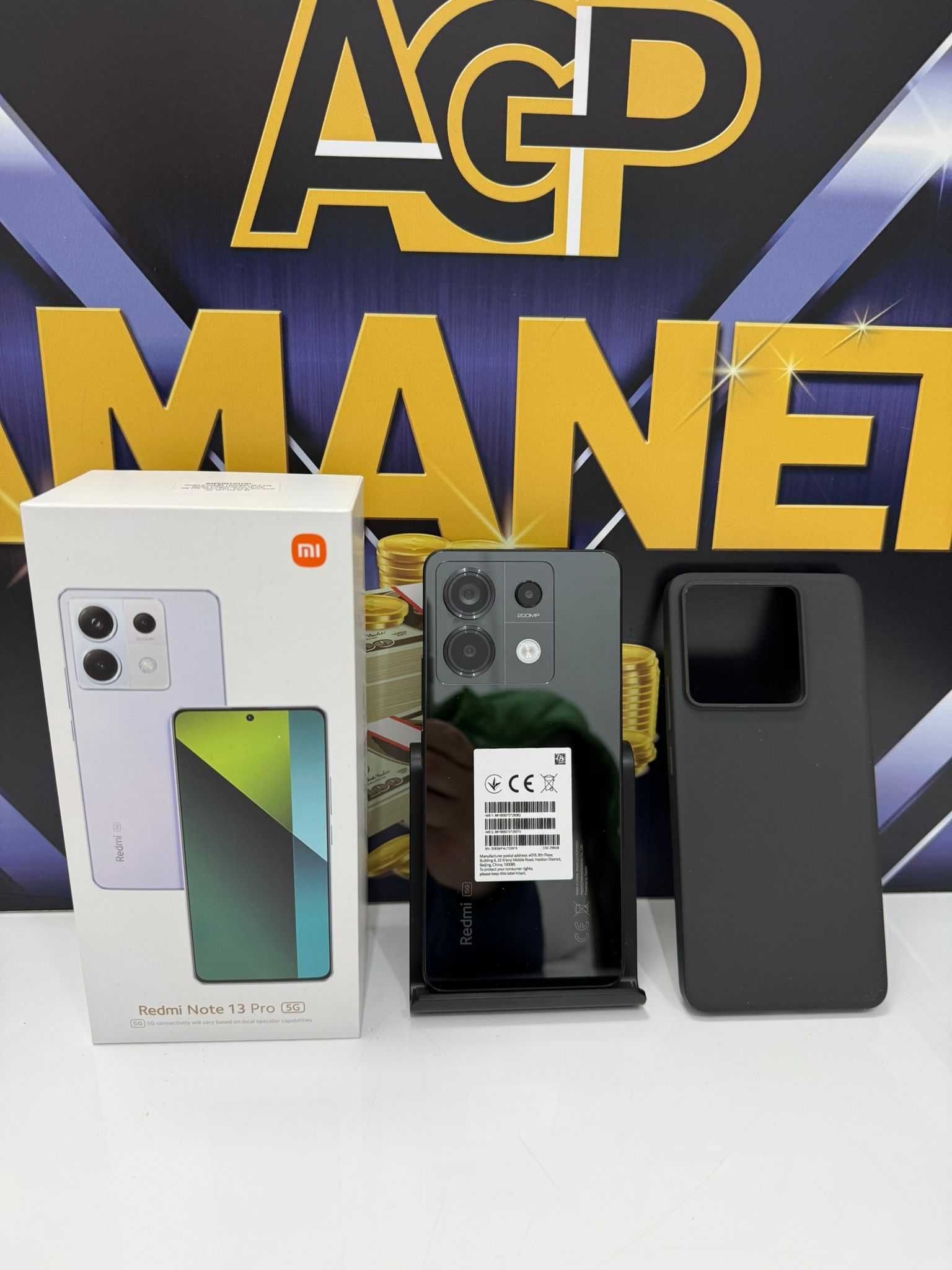 Xiaomi Redmi Note 13 Pro 5G 256Gb Duos Black AGP Amanet Cod 2251