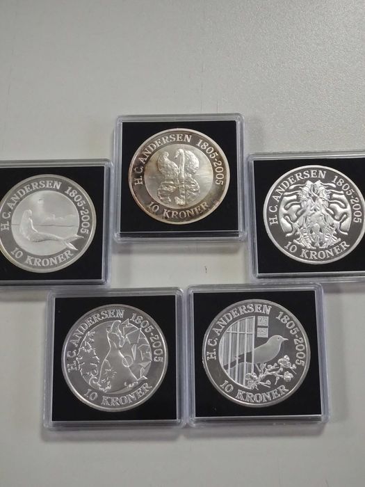 Сребърни монети Дания, 1oz, 999