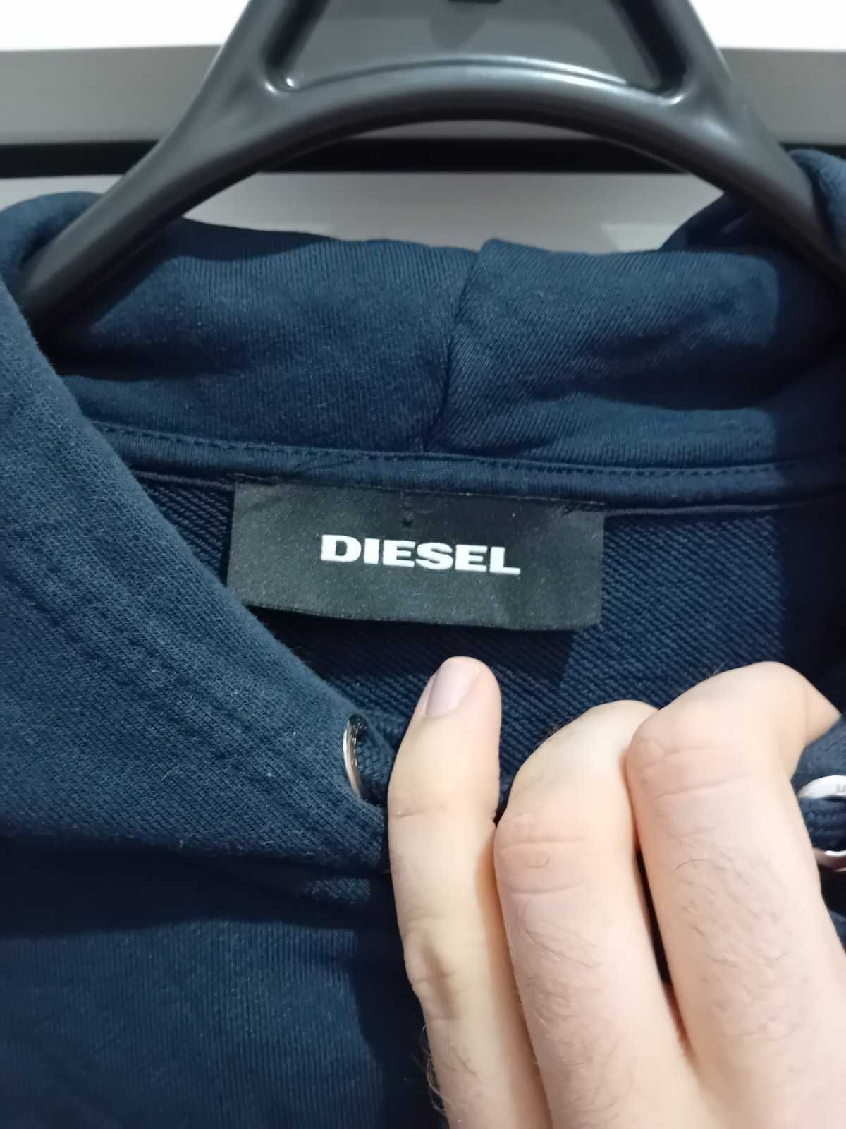 Оригинално горнище с качулка Diesel