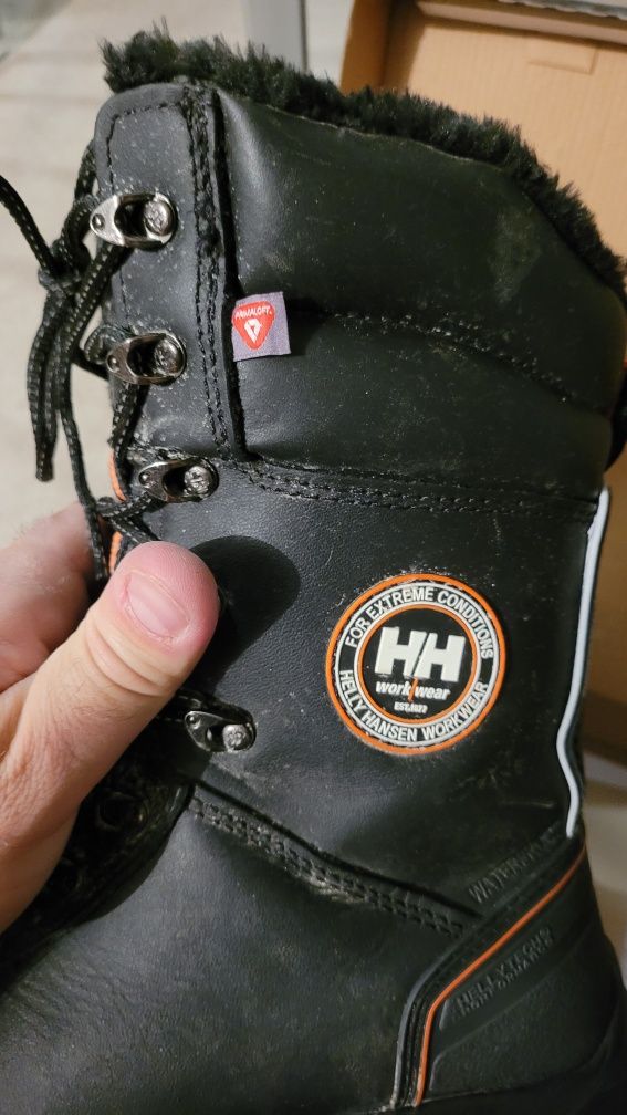 Ghete Helly Hansen S3 iarna - lucru bombeu protecția muncii Vibram