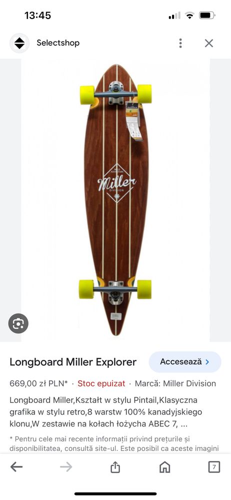 Longoboard Miller Wild Adventure