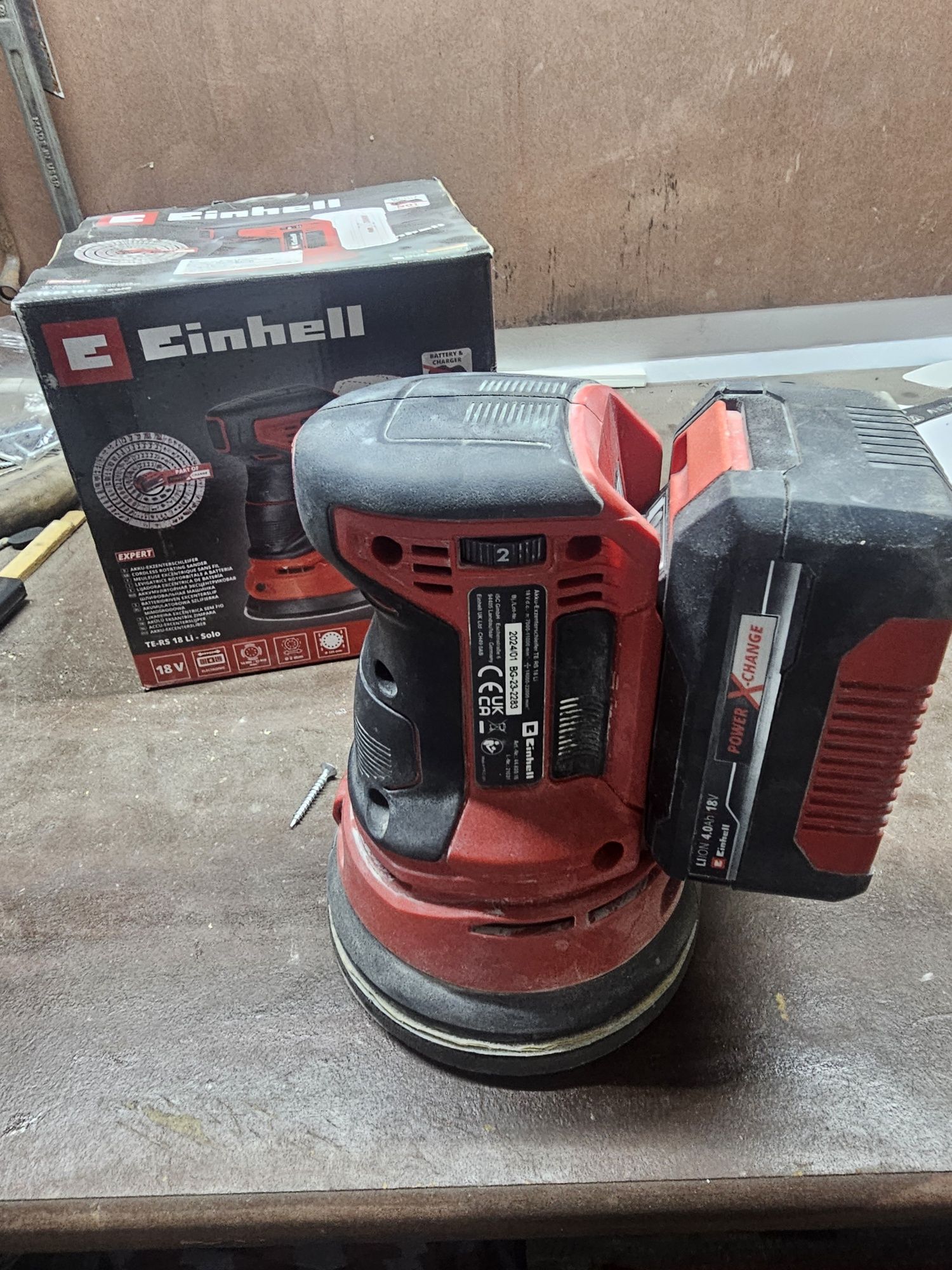 EINHELL полираща и машина за шкурене