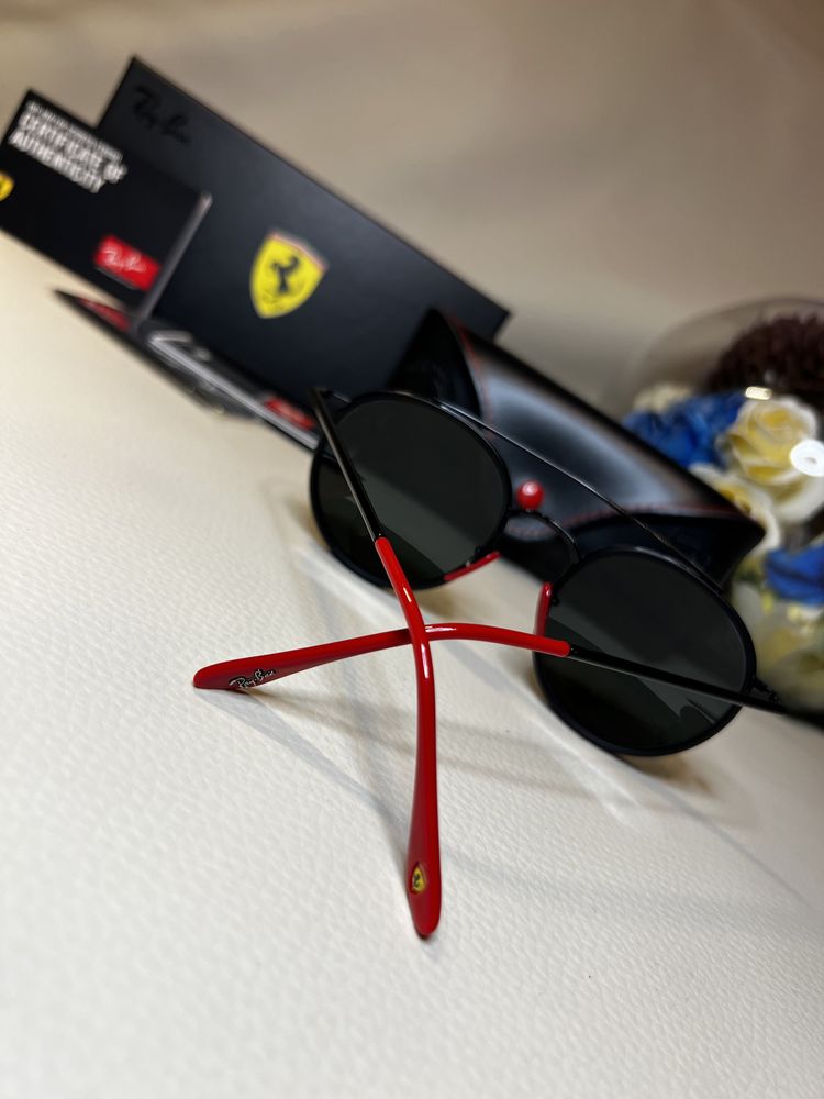 Ray-Ban Ochelari de soare Rayban RB3647 Ferrari Collection rotund